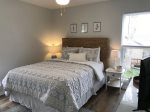 Third Bedroom with a Queen bed and lake views
